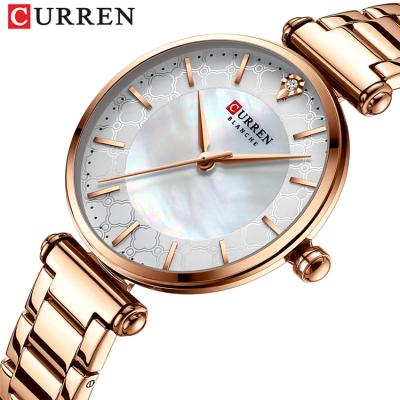 China CURREN 9072 Water Resistant Women Watches Waterproof Quartz Ladies Watch Stainless Steel Fashion Strap Wristwatch Relogio Feminino for sale