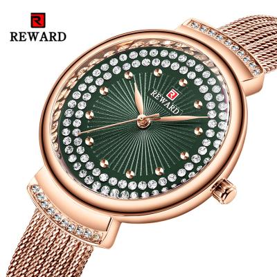 China REWARD RD22008L Date Watch High Quality Women Women's Watch 2019 Fashion Luxury Automatic Brand Dress Girl Waterproof Wristwatches Female for sale