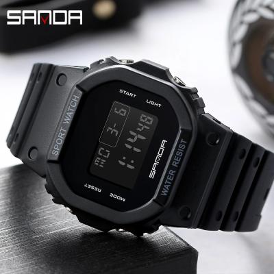 China SANDA G Alarm Style Digital Watch Men Waterproof Shock Ms. Watch Sport Men Watches Boy Girl Relogio Masculino Relogio Electronic Mulher for sale