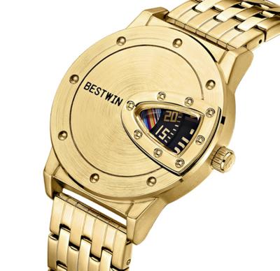 China BESTWIN 912 Water Resistant New Casual Men's Watch Time Speed ​​Watch Mens Wrist Fashion Gold Quartz Cool Bestwin Reloj for sale