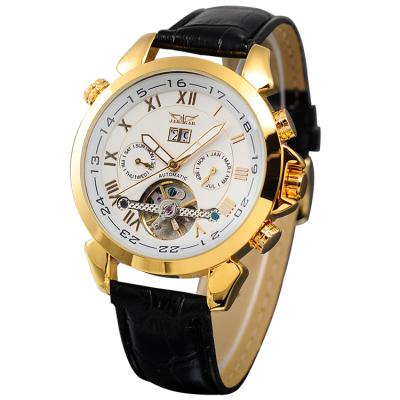 China Automatic Date JARAGAR Watch Fashion Tourbillon Automatic Casual Date Watch Calendar Men Mechanical Watch for sale