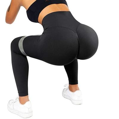 China Breathable Seamless Butt Lifting Gaiters For Women Outdoor Wear High Waist Yoga Pants Gym Fitness Gaiters for sale