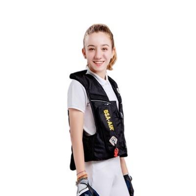 China Certified Nylon Tpu Yarn Oxford Cloth Seam Inner Tube Horse Vest Jacket Vest Protector Protective Head Air Bag for sale