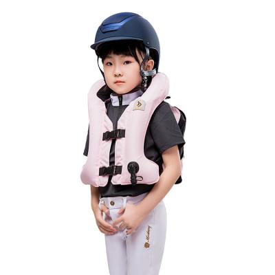 China Cheap Breathable Full Time Inflatable Summer Motorcycle Protective Safety Vest Designed For Kids for sale