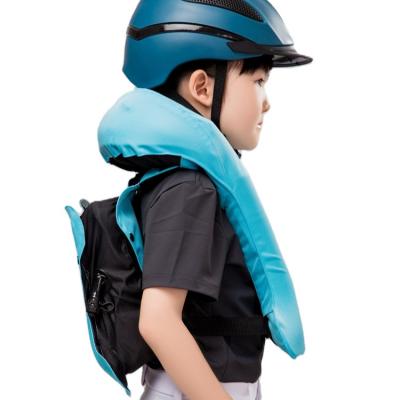 China Certified Oxford Cloth With PU Coating Price Suitable Quick Dry Kids Full Time Airbag Riding Vest Without CO2 Cartridge for sale