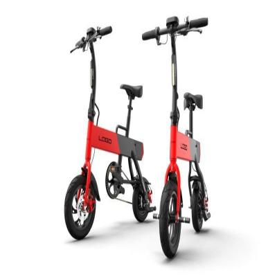 China Unisex all aluminum frame lithium battery scooter folding two-wheeler scooter P12+ electric bicycle for sale