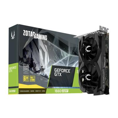 China ZOTAC Super Factory Gaming Desktop 1660s 6GB GDDR6 192 Bit Gaming Graphics Card GeForce GTX 1660 for sale