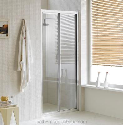 China Modern Folding Single Shower Enclosure Shower Screen With Frame en venta