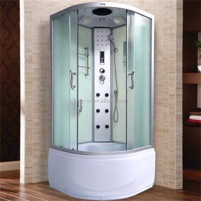 China Modern Bathroom Steam Bath Tempered Glass Shower Enclosure Steam Bath Shower for sale