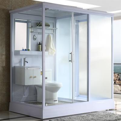 China Modern Prefab Shower Enclosures With WC en venta