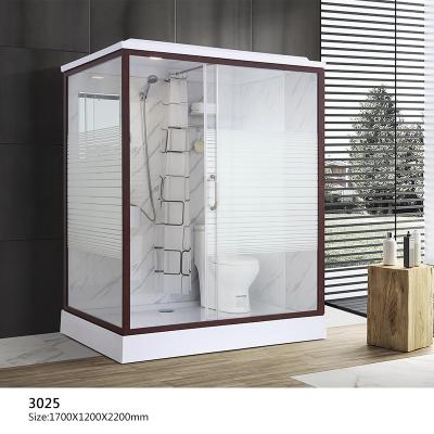 China Modern Shower Room Complete Enclosed Prefab Shower Room With Toilet en venta