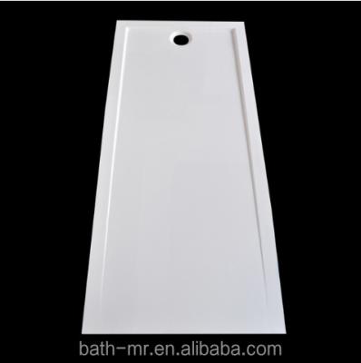 China Lightweight And Strong Size Custom Acrylic Shower Tray for sale