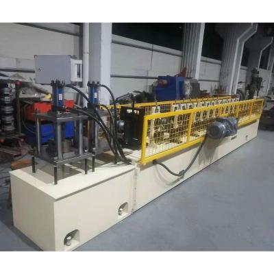 China Hotels H Punching Profile Width Changeable C U Stud Track Drywall Roll Forming Machine for sale