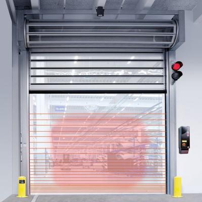 China Windproof Aluminum Hot-Spiral Rapid Roller Shutter Door for sale