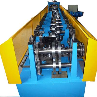 China Building Material Shops Fully Automatic 80-300mm Width And Height Interchangeable CZ Purlin Roll Forming Machine for sale