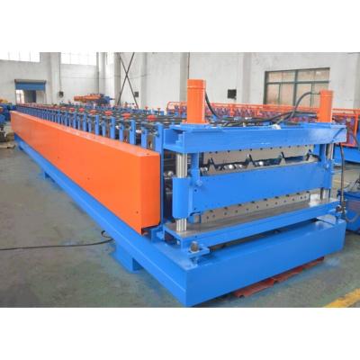 China Building Material Shops 0.3mm-0.8mm Thickness 1000mm Width Peru TR4 And Double Layer Corrugated Roof Panel Roll Forming Machine for sale