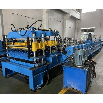 China Garment Shops 0.3mm-0.8mm Thickness Metal Roof Panel Glazed Step Tile Roofing Panel Roll Forming Machine for sale