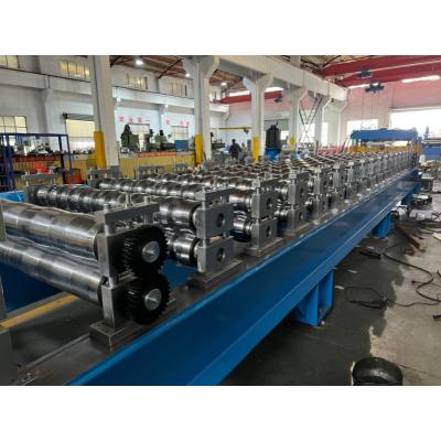 China Hotels 15m/min Production Capacity Stage Aluminum Roof Tiles Metal Roofing Glazed Tile Forming Machine for sale