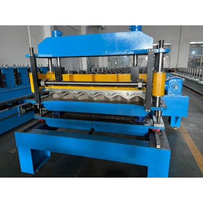 China High Speed ​​Efficient Hotels Galvanized Steel Roof Tile Glazed Tile Forming Machine for sale