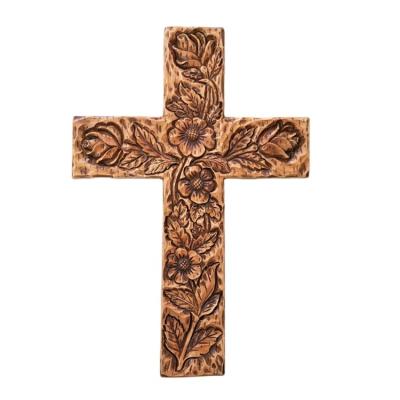 China Other Manufacturer Supplier Resin Cross Resin Craft Lighte For Living Room Art for sale