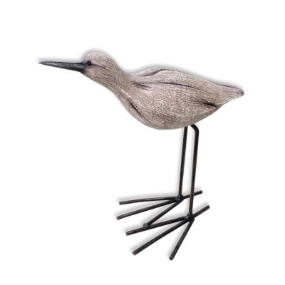 China Other hot sale polyresin metal table decor birds with low price for sale