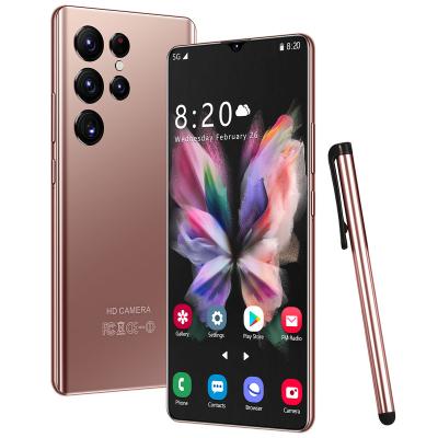 China Dual SIM Card 2022 New S22UItra 7.2 inch screen smartphone 16GB+512GB 6800mAh 5G unlock phones mobile android smartphone global version for sale