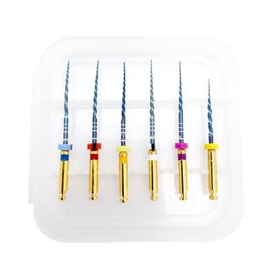 China Motor Use NiTi Rotary Files Dental Endodontic Files , Root Canal NiTi Files for sale