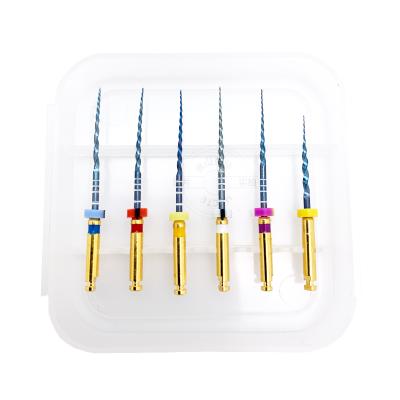 China Motor Use Pro Taper Dental Rotary NiTi Files Dental Endodontic Files / Root Canal NiTi Files for sale