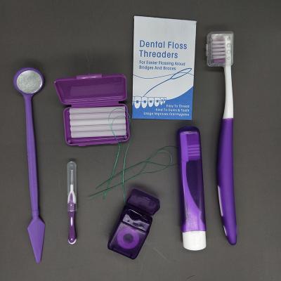 China Travel Professional Dental Home Use Oral Orthodontic Care Kit for sale