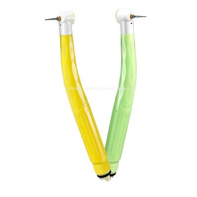 China Dentist Working Partner Disposable High Speed ​​Turbine Dental Drill Dental Handpiece Colorful Disposable Anti-infection for sale