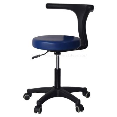 China Good Quality Plastic Folded Portable Adjustable Dentist Saddle Stool Chair for Dentist for sale