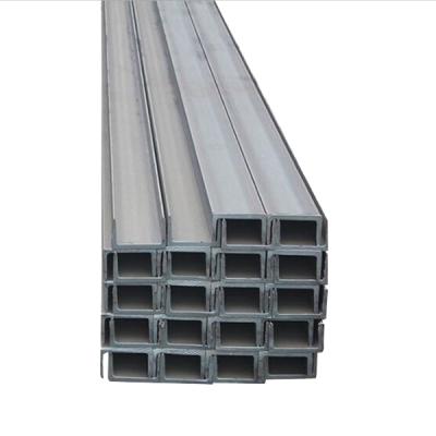 China Custommized Factory Price High Quality Stainless Steel U Channel Tube (Strut Channel) for sale