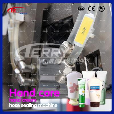 Chine Machine de remplissage et d'étanchéité de dentifrice en tube d'aluminium 20 ml-300 ml à vendre