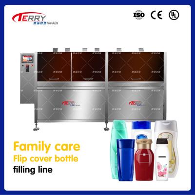 China High Speed Servo Driven Bottle Liquid Filling Machine For Daily Chemical Products for sale