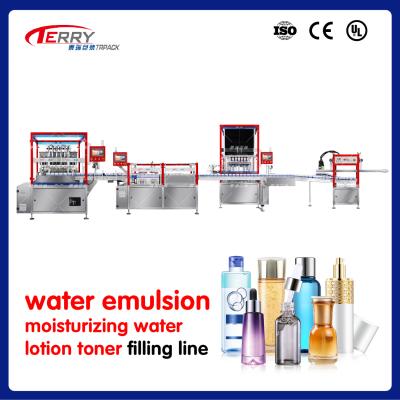 China 6 Wasser- und Lotion-Fülllinien für die Produktion und Verpackung 20-300 ml zu verkaufen