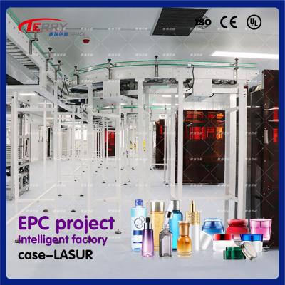 Chine Projet EPC Machinerie d'emballage cosmétique machine de remplissage de cosmétiques entièrement automatique à vendre