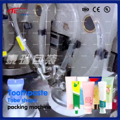 Chine Machine de remplissage de tube cosmétique de dentifrice 50BPM 60 pièces par minute à vendre