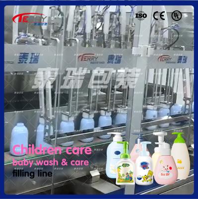 Chine Contrôle PLC Machine de remplissage de liquide de lavage de vaisselle 300-1000 ml à vendre