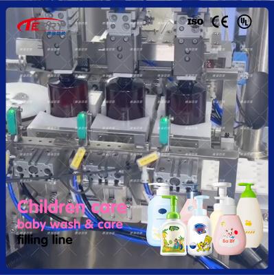 Cina 8 teste lavastoviglie Macchina di riempimento liquido con specifiche multiple in vendita