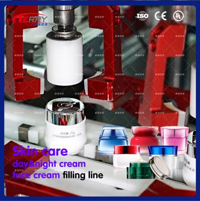 China Highly Automated Cosmetic Cream Filling Machine for Face Cream Day Cream Night Cream Moisturizing Cream for sale