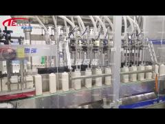 Fully Automatic Shower Gel Bath Lotion Shower Jell Body Lotion Production Follow Up Filling Line