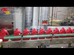 Fully Automatic 4 Heads Laundry Detergent Fabric Softener Fabric Fragra Clothes Care Production Foll