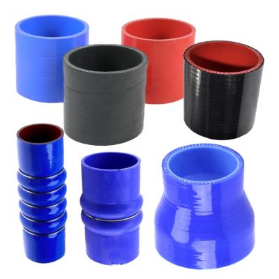 China Cooling system air filter silicone reducer straight coupler pipe transition silicone coupler connector forautomotive for sale