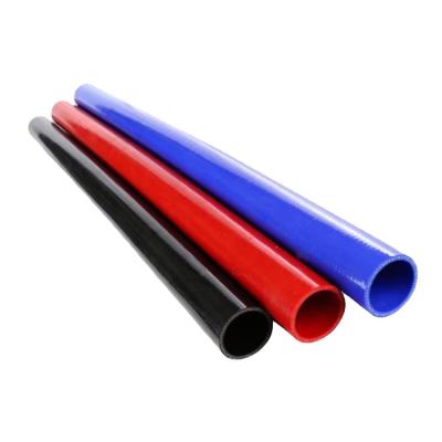 China Cooling System Air Filter 1 Meter 76mm Turbo Silicone Hose Automotive Straight Polyester Reinforced Silicone Hose for sale