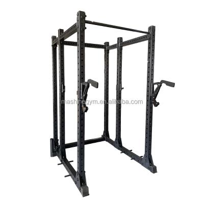 China Universal Commercial Gym Equipment Fitness Gym Equipment Heavy Duty Power Cage Stretch Full Power Squat Rack Online For Sale for sale