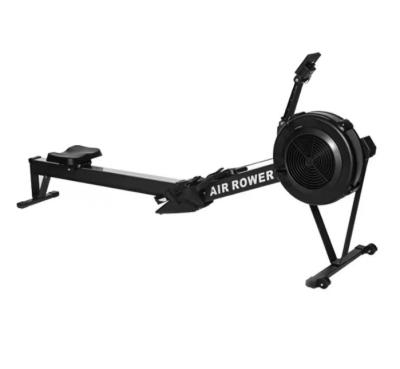 China New Design Fitness Universal Commercial Gym Equipment Air Rower Magnetic Rowing Machine With Monitor for sale