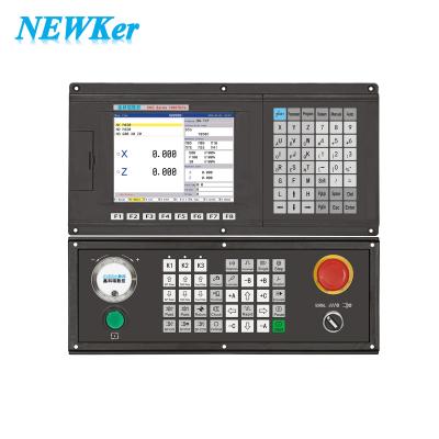 China NEWKer Linear Motion Controller 2 Axis Center Axis NEWKer Servo Lathe and Rotation Type NEW1000TDca-2 Controller for CNC Lathe and Rotation for sale