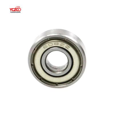 China YCZCO Long Life 608ZZ Low Noise Miniature Deep Groove Skateboard Ball Bearings for sale