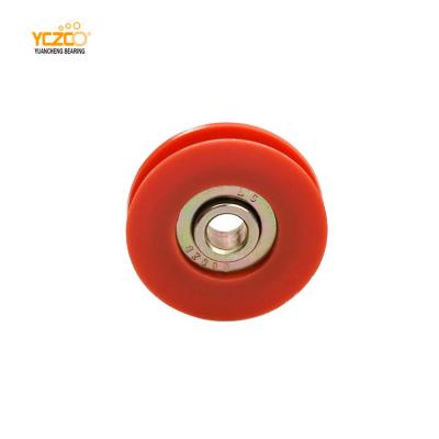 China Traditional injection pulley plastic sliding roller for heavy sliding door for sale