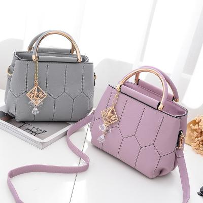 China 2020 New Style Durable Fashion Ladies Tote Bags PU Leather One-Shoulder Women Handbag for sale